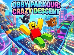 Игри Obby Parkour: Crazy Descent