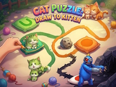 Игри Cat Puzzle: Draw To Kitten