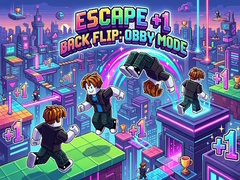 Игри Escape +1 Back Flip: Obby Mode