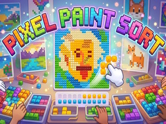 Игри Pixel Paint Sort