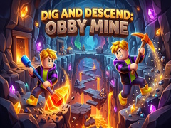 Игри Dig and Descend: Obby Mine