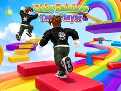 Игри Obby Rainbow Parkour Two Player