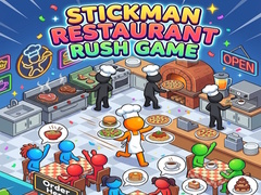 Игри Stickman Restaurant Rush Game