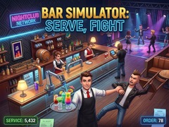 Игри Bar Simulator: Serve, Fight