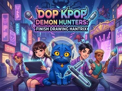 Игри DOP KPop Demon Hunters: Finish Drawing Hantrix