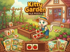 Игри Kitty Garden Tile Puzzle