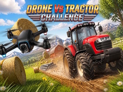 Игри Drone vs Tractor Challenge