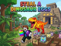 Игри Steal a Dinosaur Eggs
