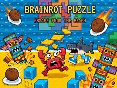 Игри Brainrot Puzzle: Escape from the Beach