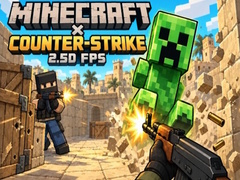 Игри Minecraft Counter Strike: 2.5D FPS