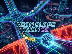 Игри Neon Slope Rush 3D