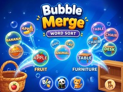 Игри Bubble Merge: Word Sort