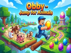 Игри Obby - Jump for Animals