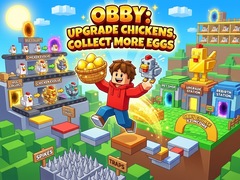 Игри Obby: Upgrade Chickens, Collect More Eggs