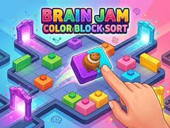 Игри Brain Jam Color Block Sort