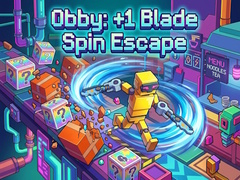 Игри Obby: +1 Blade Spin Escape