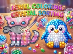 Игри Jewel Coloring: Crystal Sorting