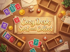 Игри Cozy Desk Sort and Collect