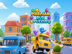 Игри Pixel Jam Bus Puzzle