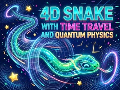 Игри 4D Snake with Time travel and Quantum Physics