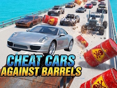 Игри Cheat cars against barrels