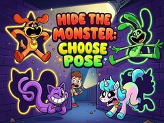 Игри Hide the Monster: Choose Pose