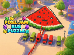 Игри Pixel Jam Bus Puzzle: Color Sort