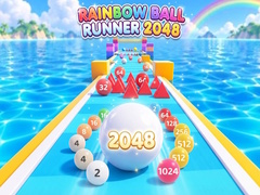 Игри Rainbow Ball Runner 2048