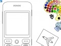 Игри Mobile Phone Coloring