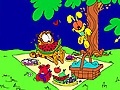 Игри Garfield online coloring