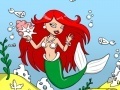 Игри Mermaid Aquarium Coloring Game