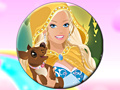 Игри Barbie Round Puzzle